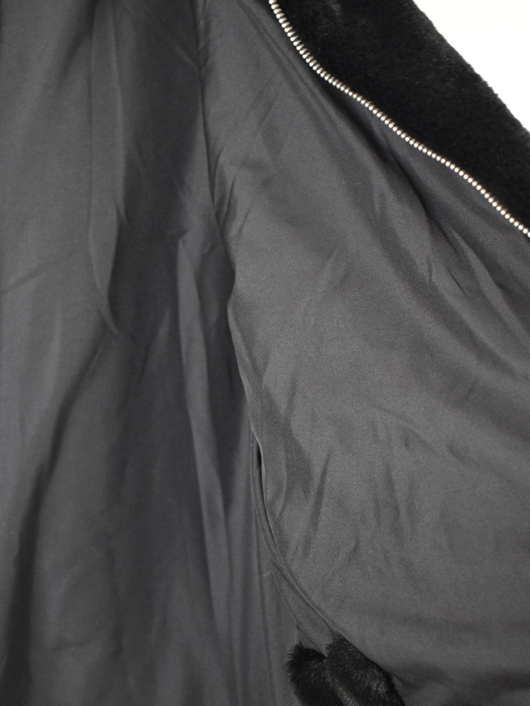 Zara Felljacke mit Kapuze Gr.M, neuwertig - 2ND STORY