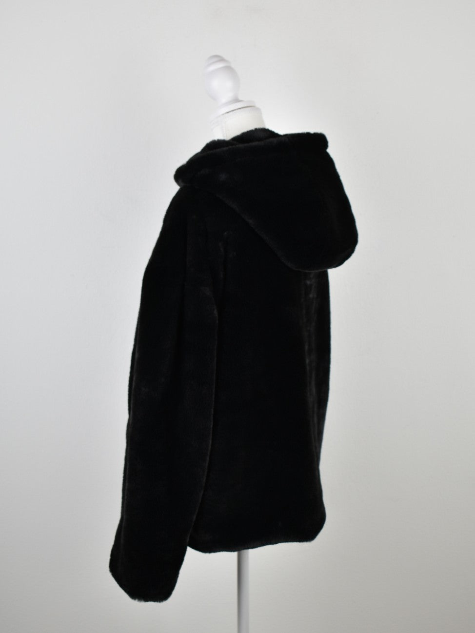 Zara Felljacke mit Kapuze Gr.M, neuwertig - 2ND STORY