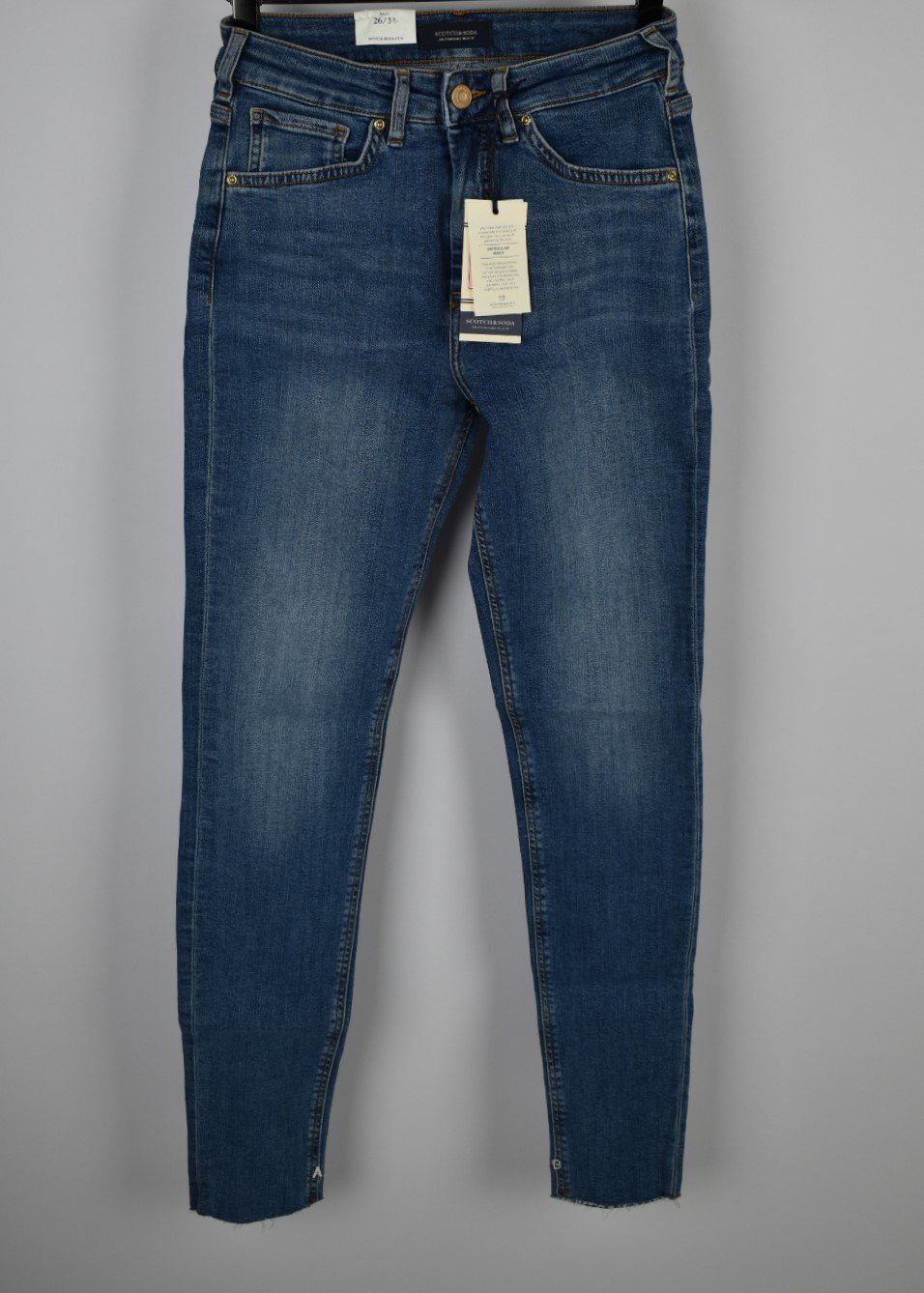 Scotch & Soda High Rise Skinny Cropped Jeans, Gr.26 - 2ND STORY