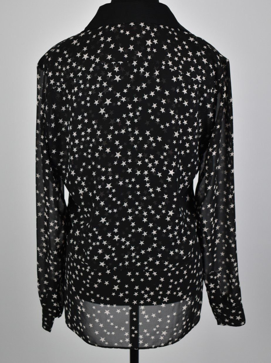Red Saks Fifth Avenue Bluse, Gr.M - 3