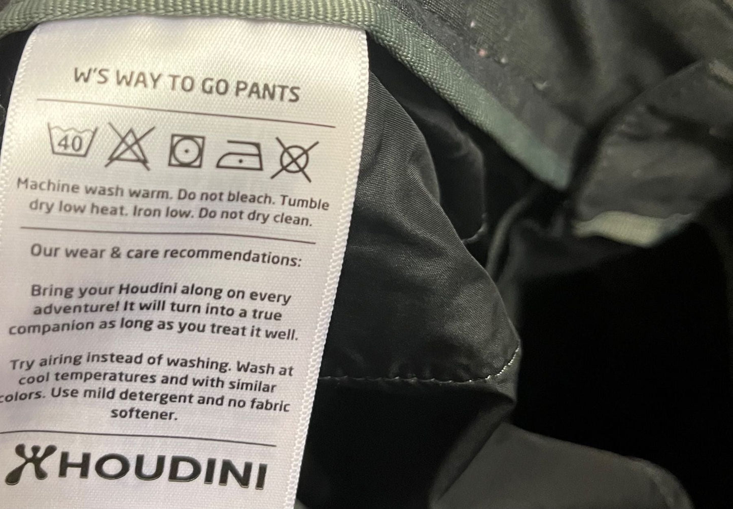 Houdini Outdoor Hose, leicht, Gr.S - 5
