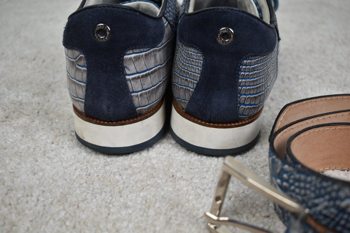 Giorgio1958 Leder Sneaker Gr.42 & Gürtel - 2ND STORY