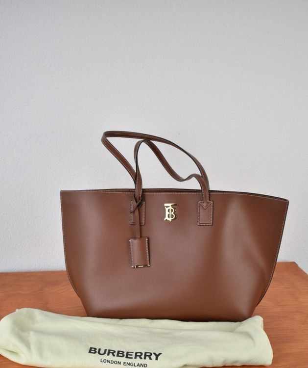 Burberry Kalbsleder Medium Monogram Tote Bag