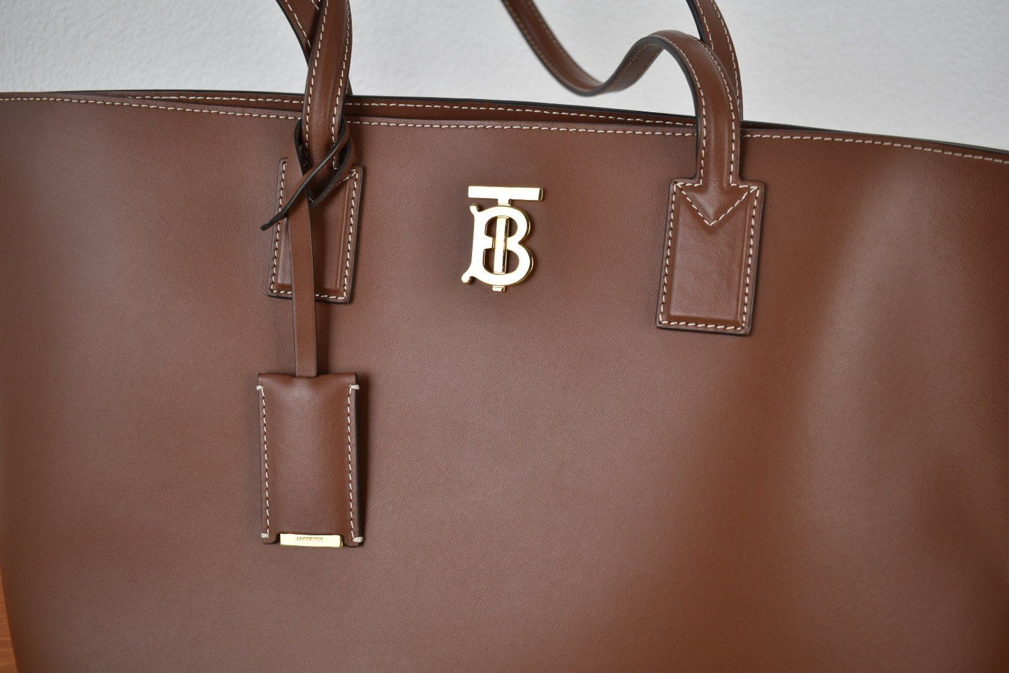 Burberry Kalbsleder Medium Monogram Tote Bag