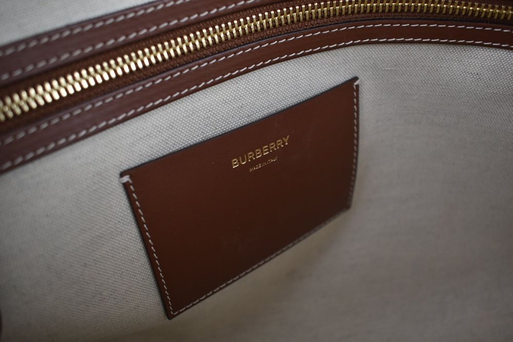 Burberry Kalbsleder Medium Monogram Tote Bag