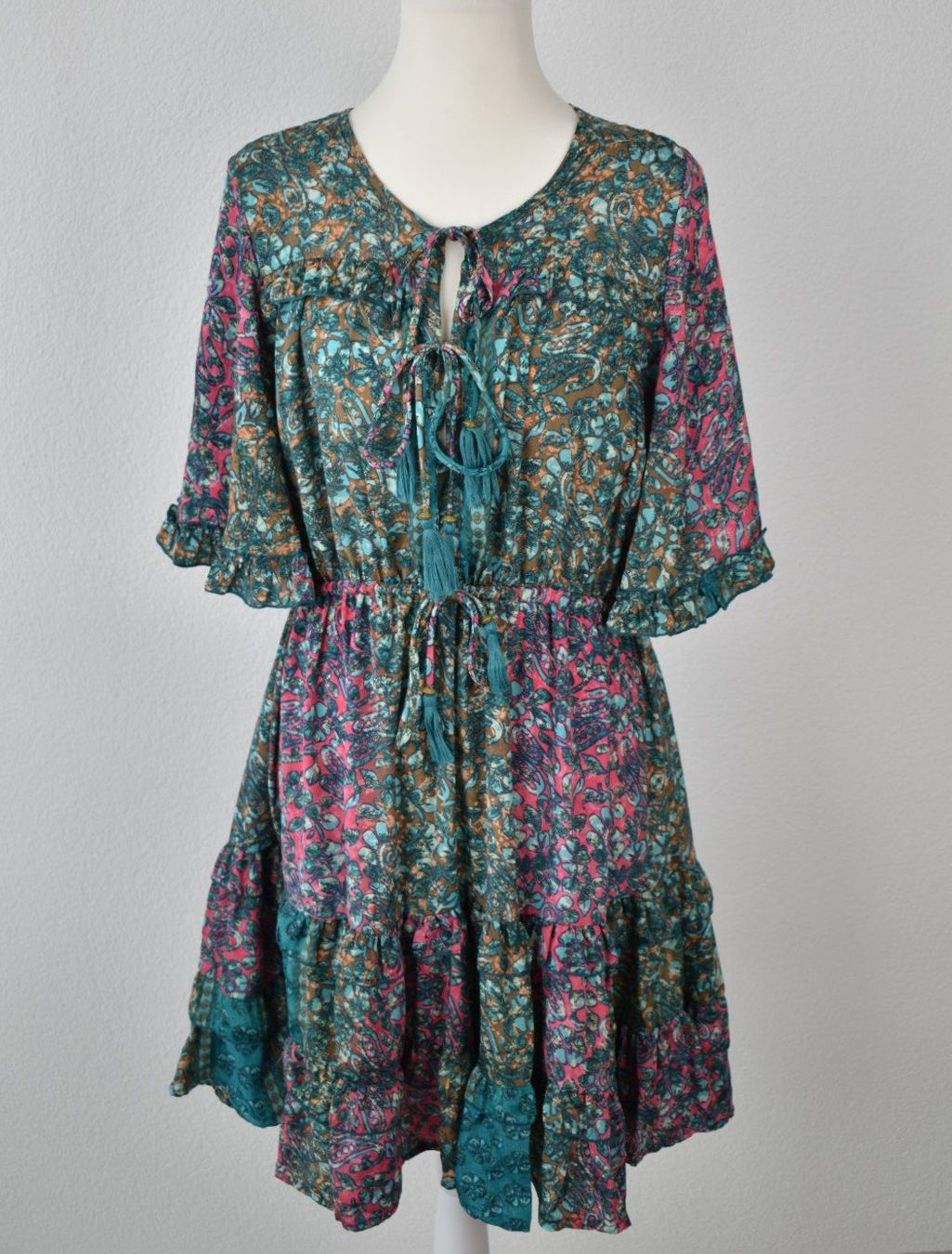B&B Seidenkleid one size
