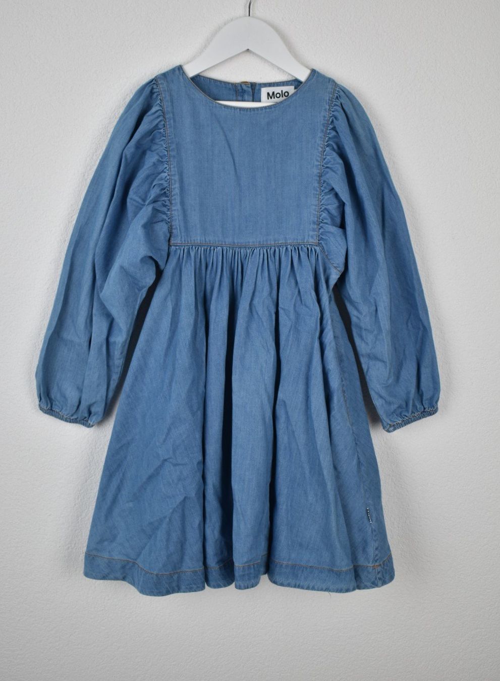 Molo Jeanskleid Gr.110/116 - 0