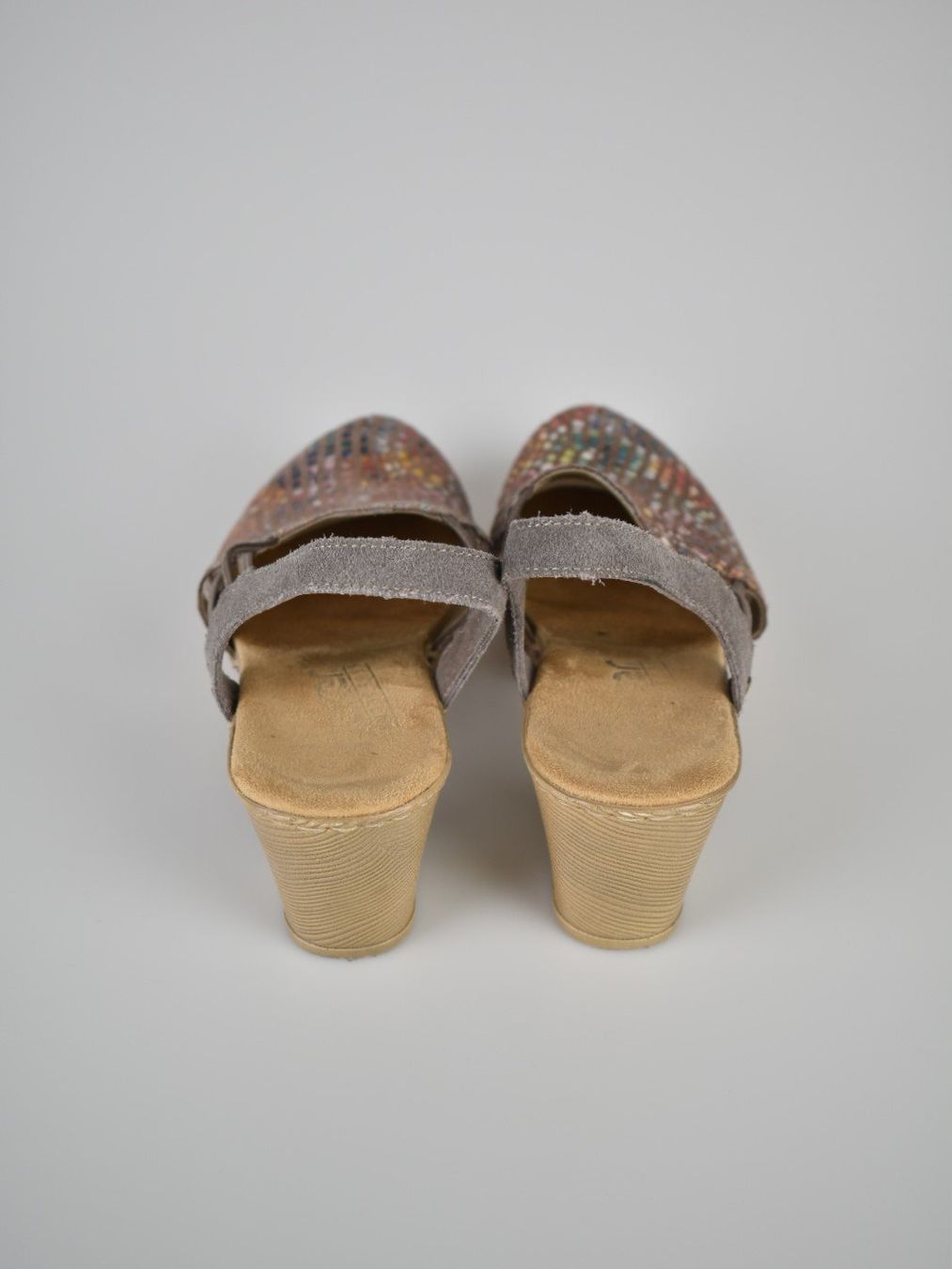 Rieker Leder Clogs Gr.38 - 3