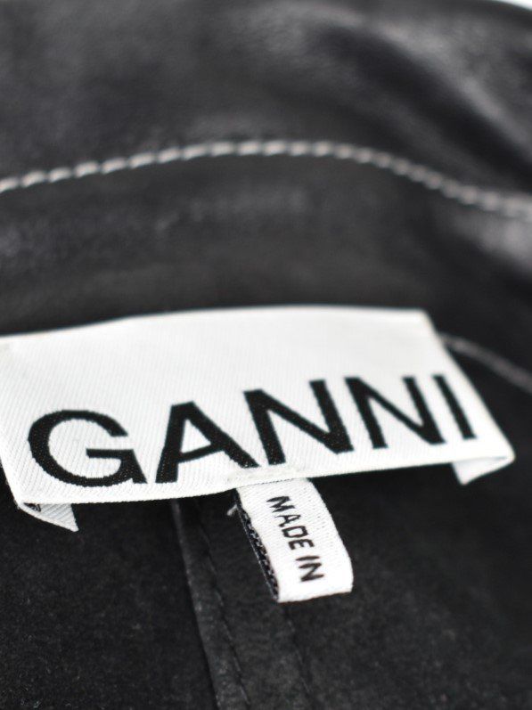 Ganni Lammleder Hemd/Hemdjacke Gr.36 ungetragen