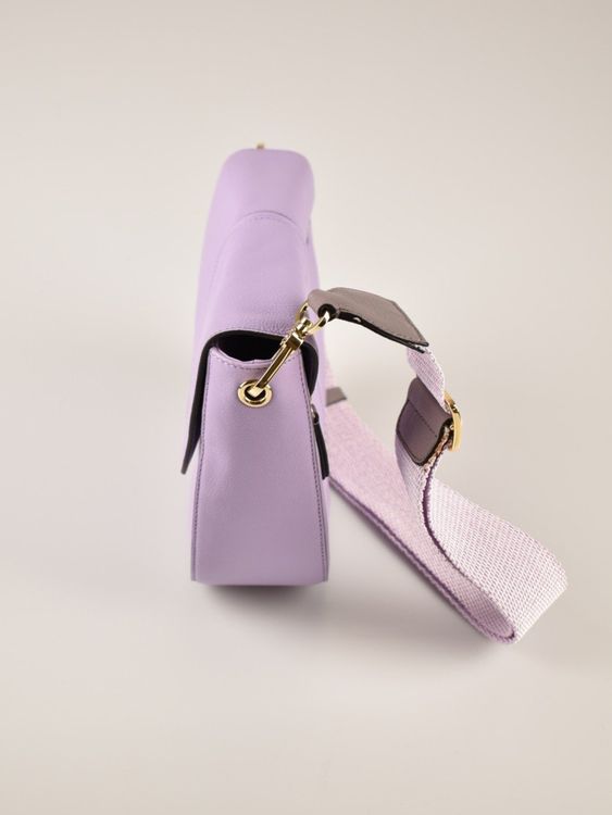 Abro Umhängetasche, unbenutzt, Flieder, Leder - Handtasche - 2ND STORY