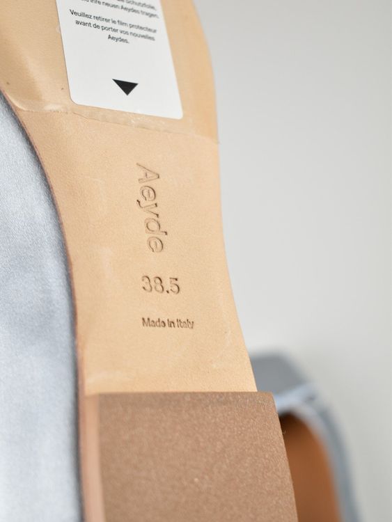 Aeyde Gabriella Ballerina, neu, Grösse 39 - 39.5, Satinoptik - Ballerina - 2ND STORY