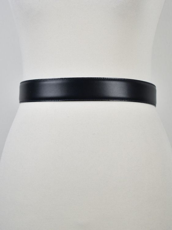 Aigner Ledergürtel, blau, Gr.70, neuwertig - 2ND STORY