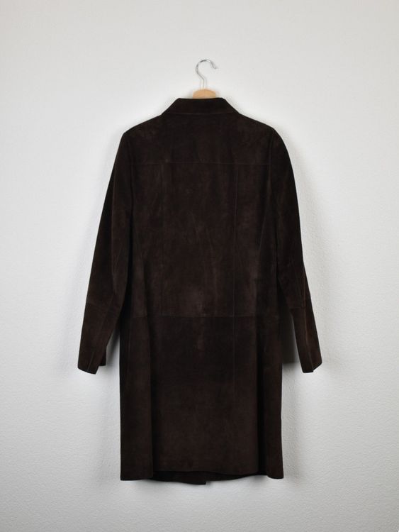 Akris Wildleder Mantel, braun, Gr.40/42 - Kurzmantel - 2ND STORY
