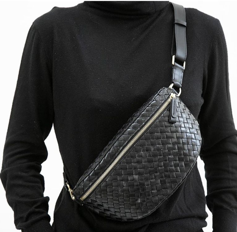 Allan K Gürteltasche, Leder, wie neu