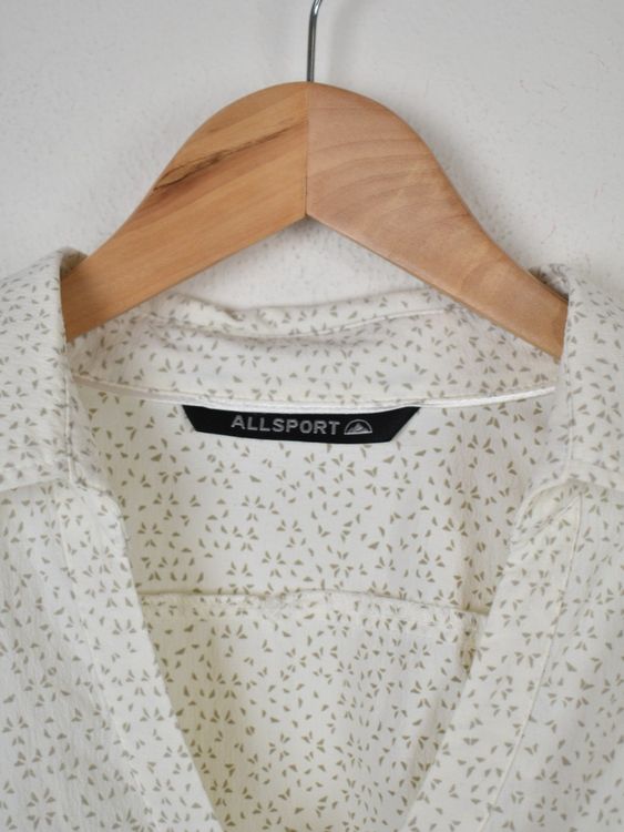 Allsport Bluse/Wanderbluse mit Kappe Gr.36/38, neuwertig