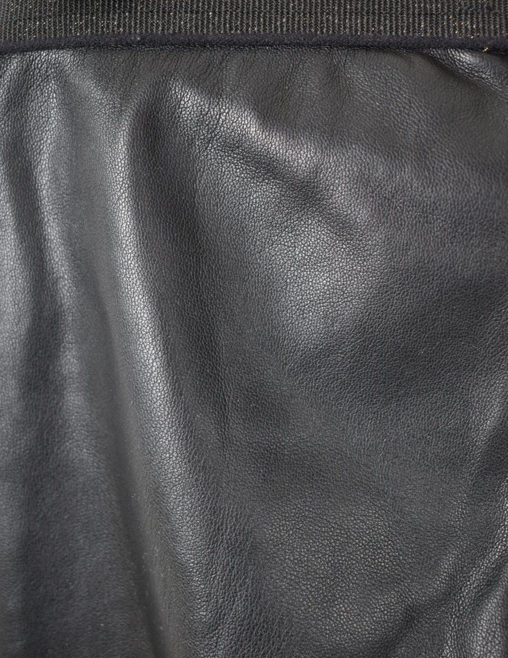 Benetton Leggings Lederimitat Gr.110