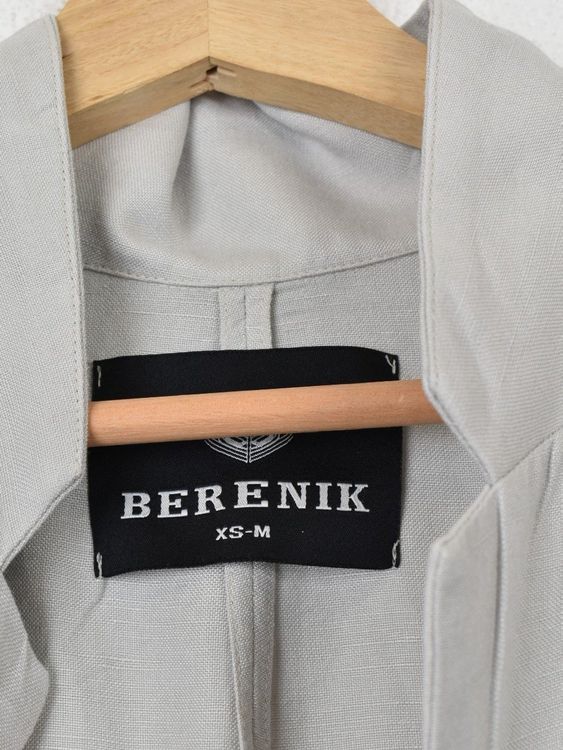 Berenik Jumpsuit, Gr.XS-M, grau, 100% Leinen, oversized - Jumpsuit - 2ND STORY