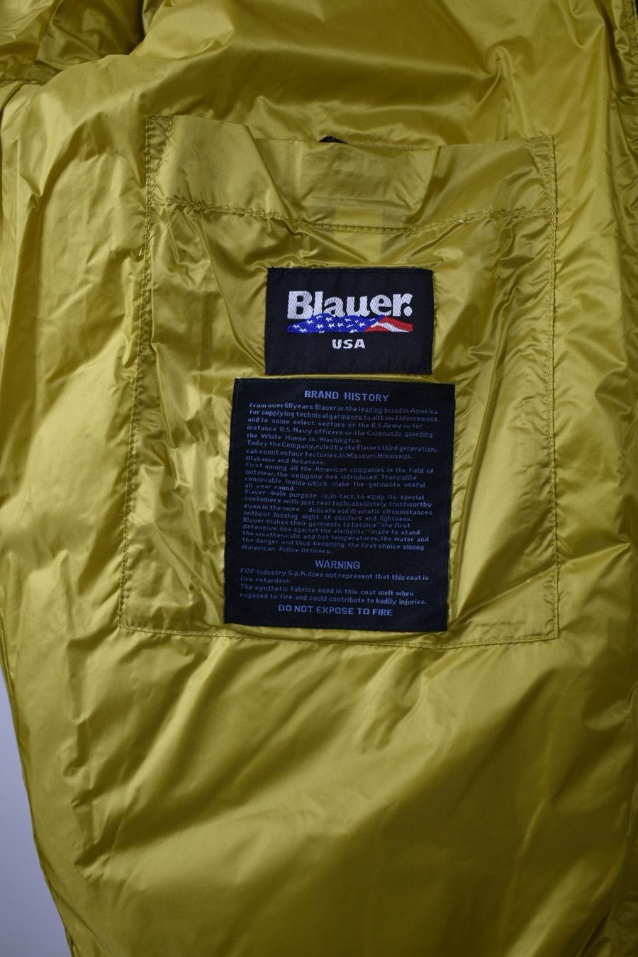Blauer USA Daunenjacke Gr.M wie neu