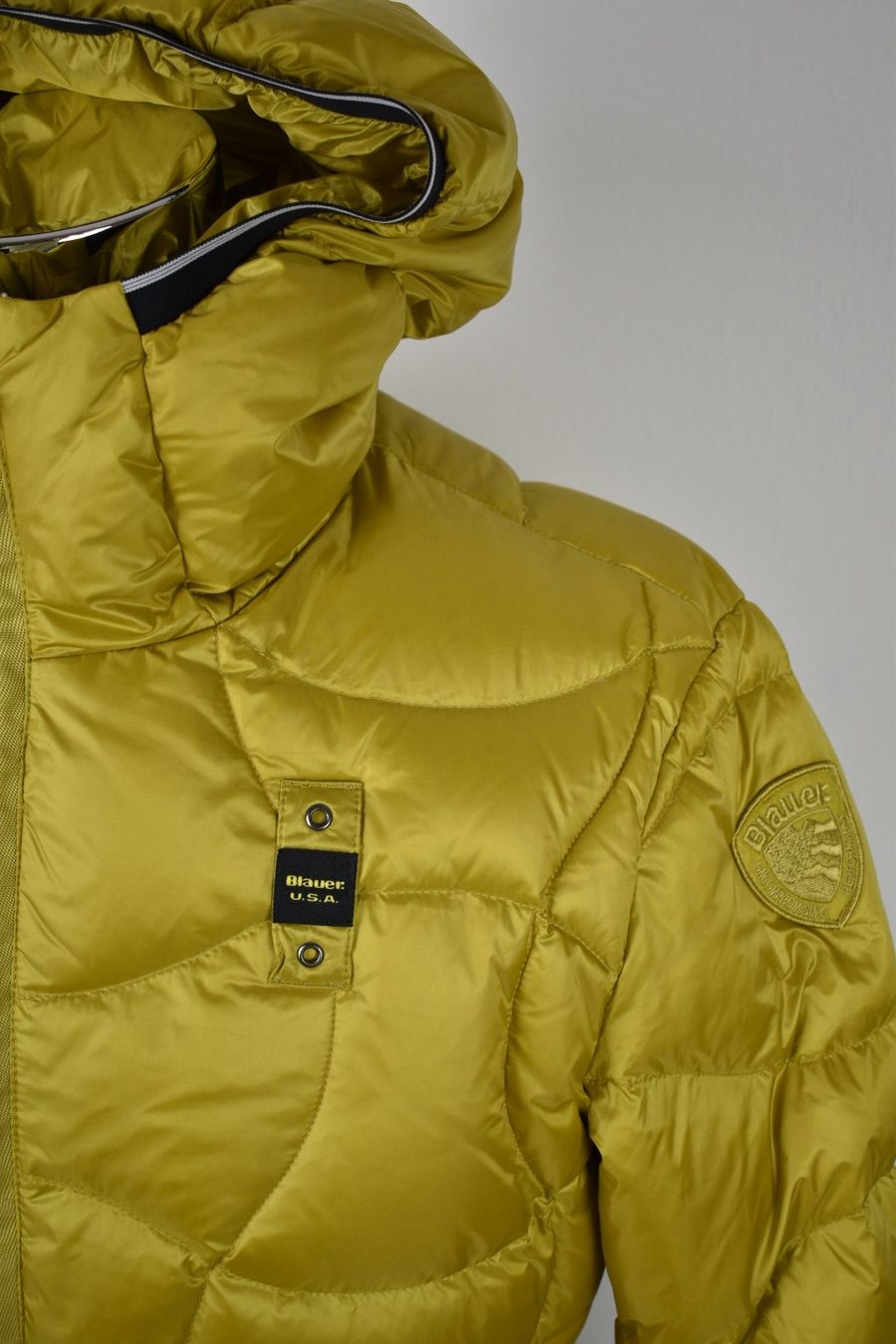 Blauer USA Daunenjacke Gr.M wie neu