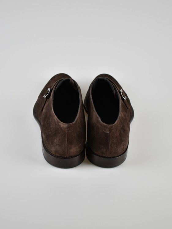 Boss Halbschuhe Wildleder, braun, Gr.45