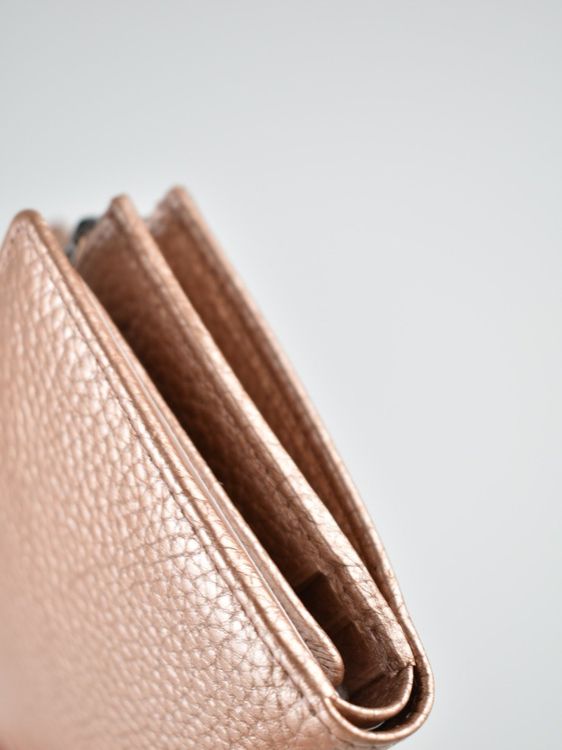 Braun Büffel Portemonnaie, unbenutzt, rosa metallic - 2ND STORY