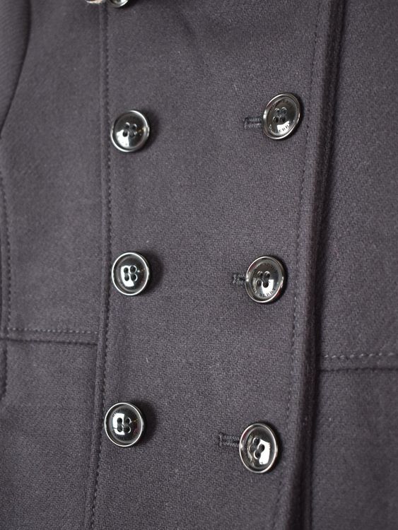 Burberry Mantel Gr.98 ( 3Jahre ), dunkelblau, 72% Wolle - 2ND STORY