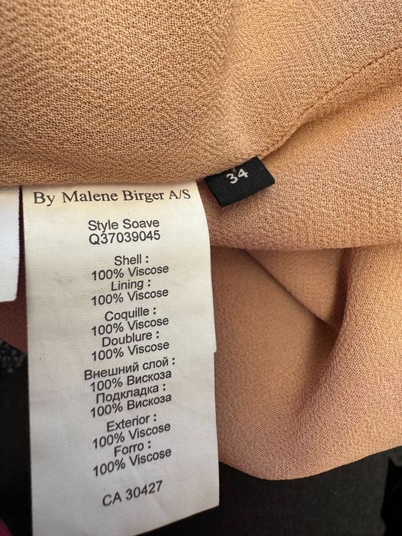 By Malene Birger Pailletten Rock, blau, Gr.34 - 2ND STORY