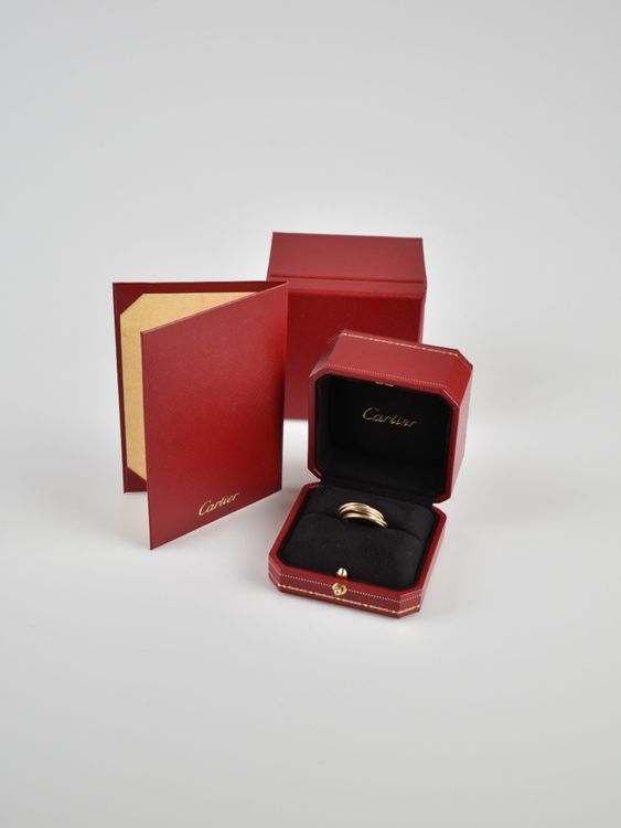 Cartier Trinity 7 Band Tricolor Goldring - 0