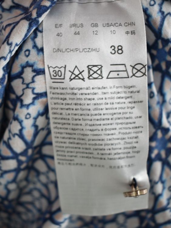 Cartoon Bluse, Gr.38, wie neu, 100% Viskose - 2ND STORY