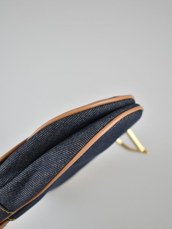 Christian Dior Denim Saddle Bag, neuwertiger Zustand