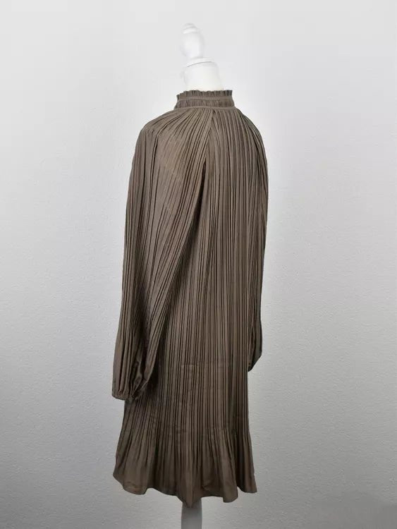 Coast Plissee Kleid, Gr.36, oversized, taupe - Kleid - 2ND STORY