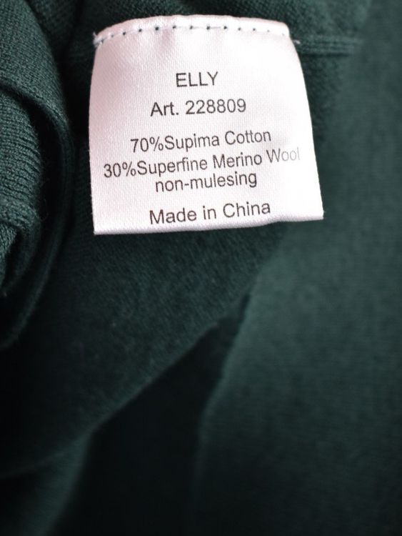 Collectif mon Amour Cardigan, grün, Gr.M - Strickjacke - 2ND STORY