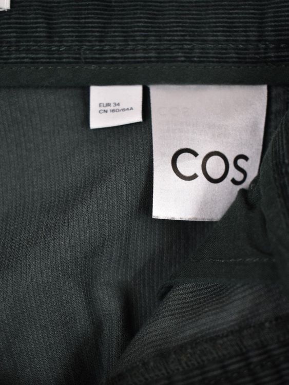 COS Manchester Hose, Gr.34, dunkelgrün - 2ND STORY