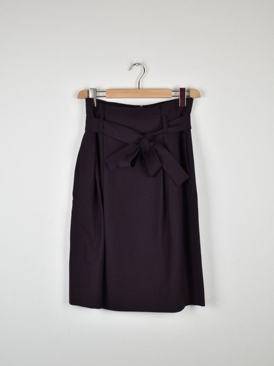 COS Wollrock, aubergine, Gr.38 - 2ND STORY