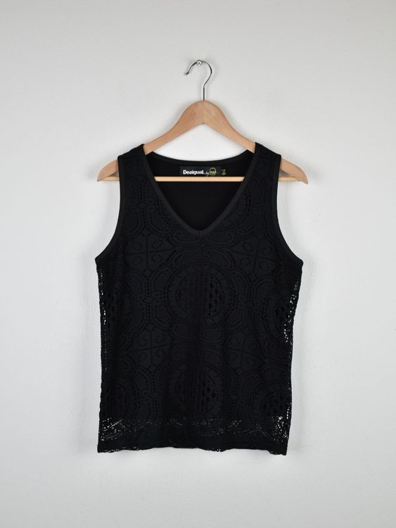 Desigual by Christian Lacroix Häkeltop Gr.L, neuwertig - 2ND STORY