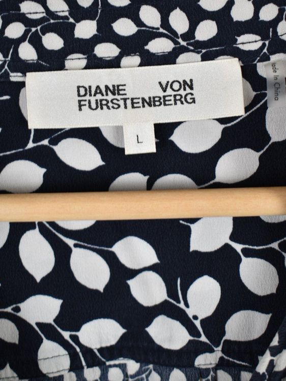 Diane von Furstenberg Kleid, Gr.L, 100% Seide - 2ND STORY