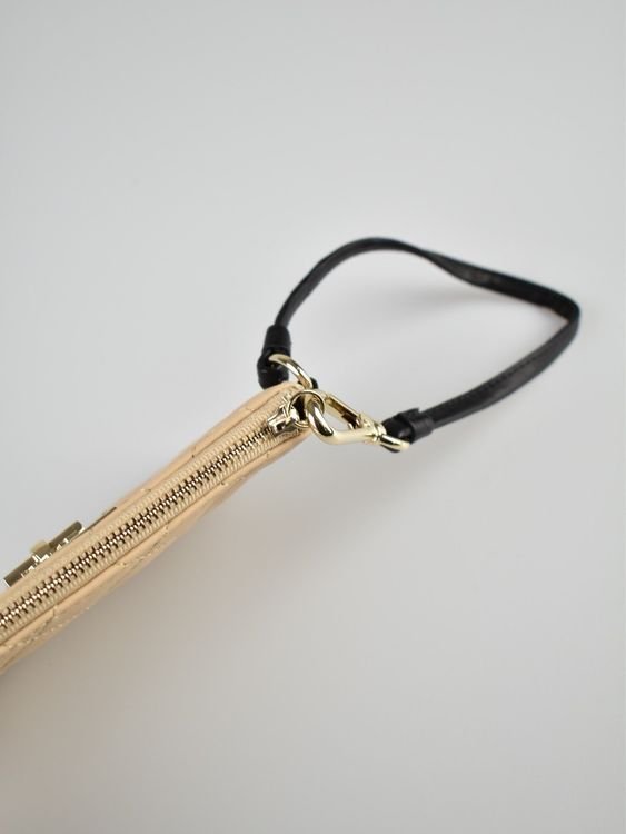 DKNY kleine Handgelenk Tasche / Clutch / Geldbörse, Leder - 2ND STORY