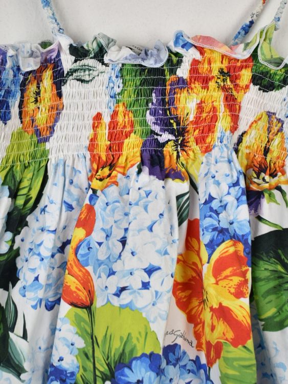 Dolce & Gabbana Sommerkleid, Gr.116, 100% Baumwolle - Kleid - 2ND STORY