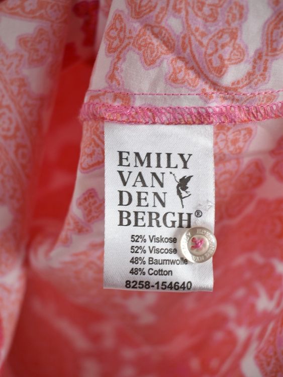 Emily van den Bergh Bluse, Gr.40, neuwertig - 2ND STORY