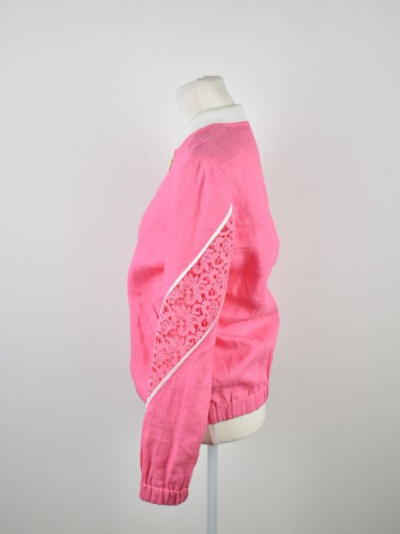 Escada Sommerjacke Gr.34, 100% Leinen, neuwertig, pink - 4
