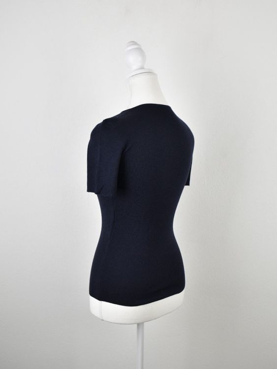 Escada Strickshirt, Gr.36, 100% Schurwolle - Strickshirt - 2ND STORY