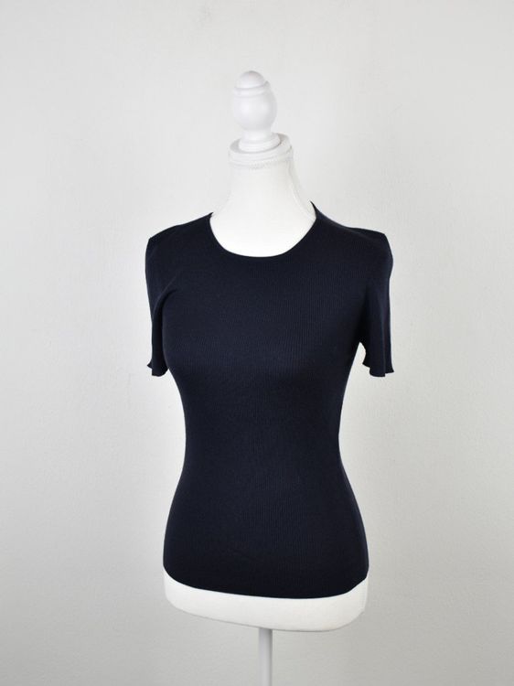 Escada Strickshirt, Gr.36, 100% Schurwolle - Strickshirt - 2ND STORY