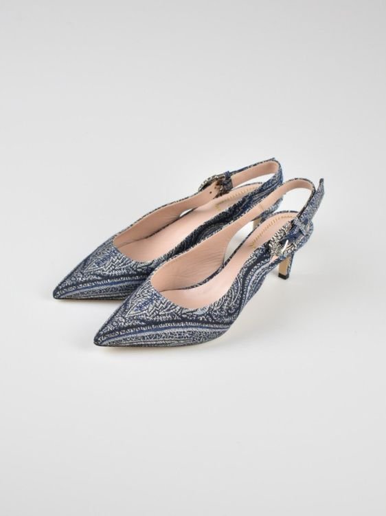 Etro Slingback Pumps Gr.39, neuwertig - 2ND STORY