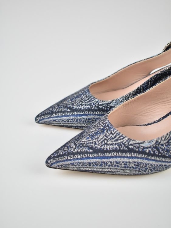 Etro Slingback Pumps Gr.39, neuwertig - 2ND STORY
