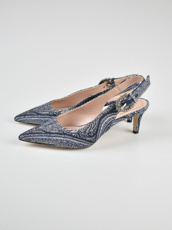 Etro Slingback Pumps Gr.39, neuwertig - 2ND STORY