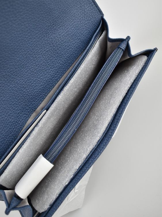 Furla Portemonnaie, Leder, blau, neu - 2ND STORY