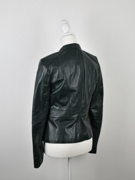 Gerry Weber Lederjacke, dunkelgrün, Gr.36, ungetragen - Lederjacke - 2ND STORY