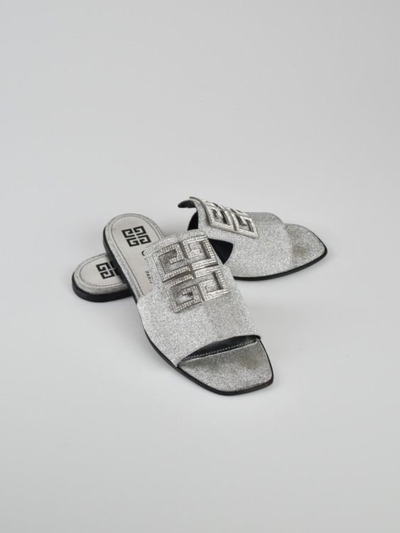 Givenchy Sandalen Gr.40, neuwertig, Glitzer - 2ND STORY