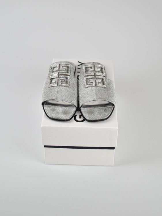 Givenchy Sandalen Gr.40, neuwertig, Glitzer - 2ND STORY