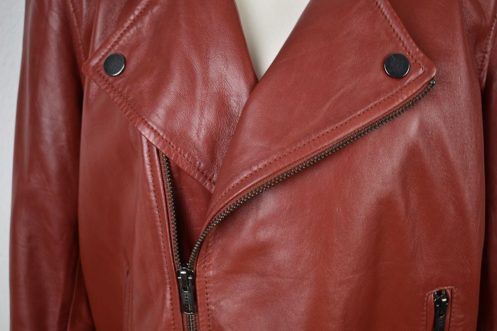 Globus Lammnappa Lederjacke, neuwertig Gr.38